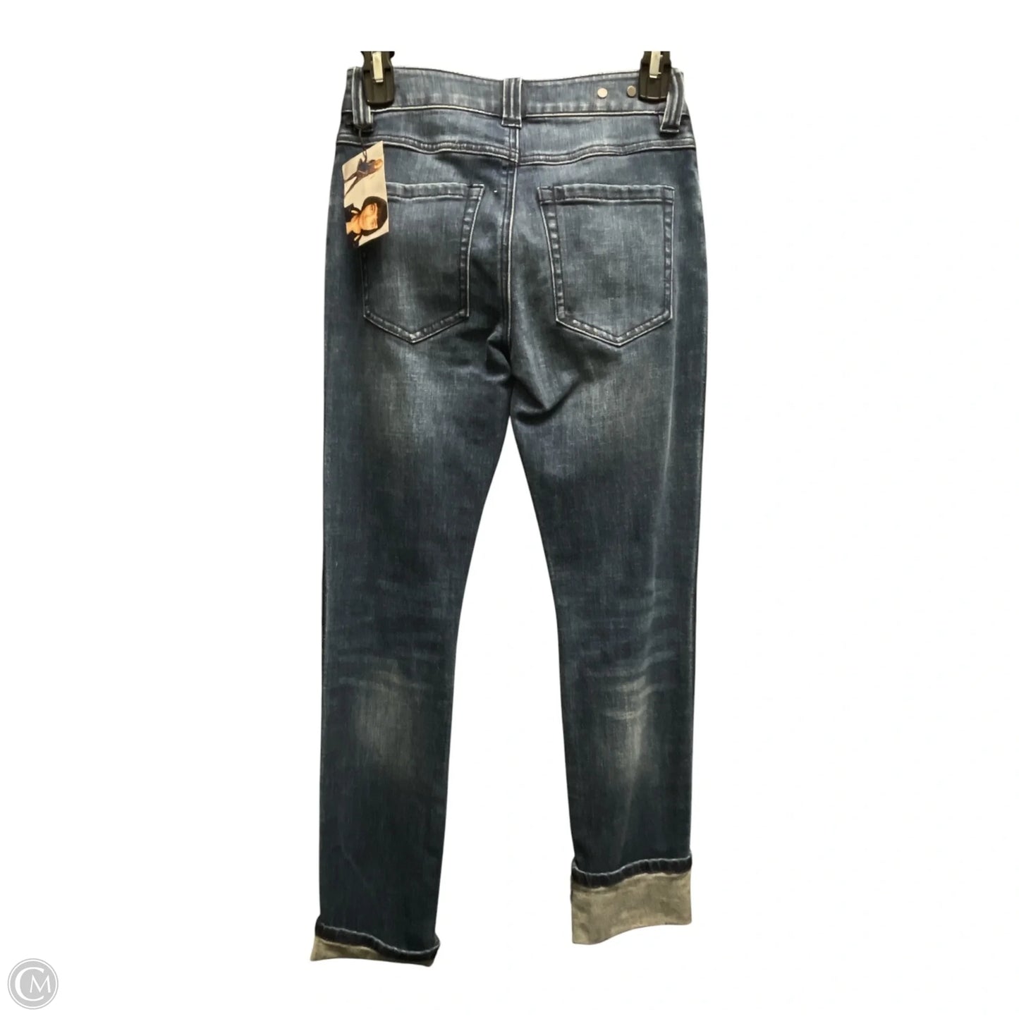 Jeans Straight By Cabi In Blue, Size: 0