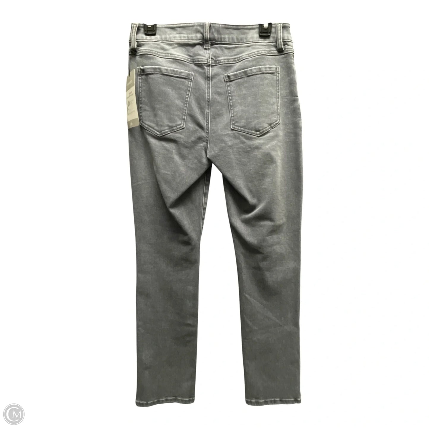 Jeans Straight By Cabi In Grey Denim, Size: 6