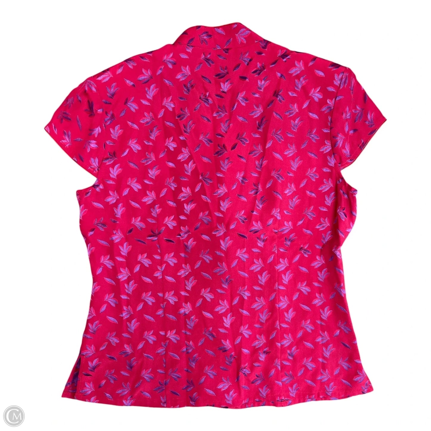 Top Short Sleeve By Clothes Mentor In Pink & Purple, Size: S