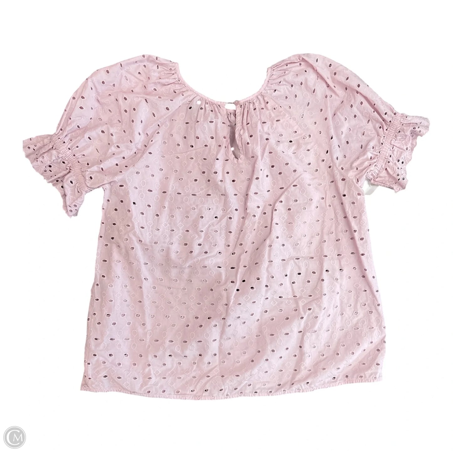 Top Short Sleeve By Universal Thread In Pink, Size: S