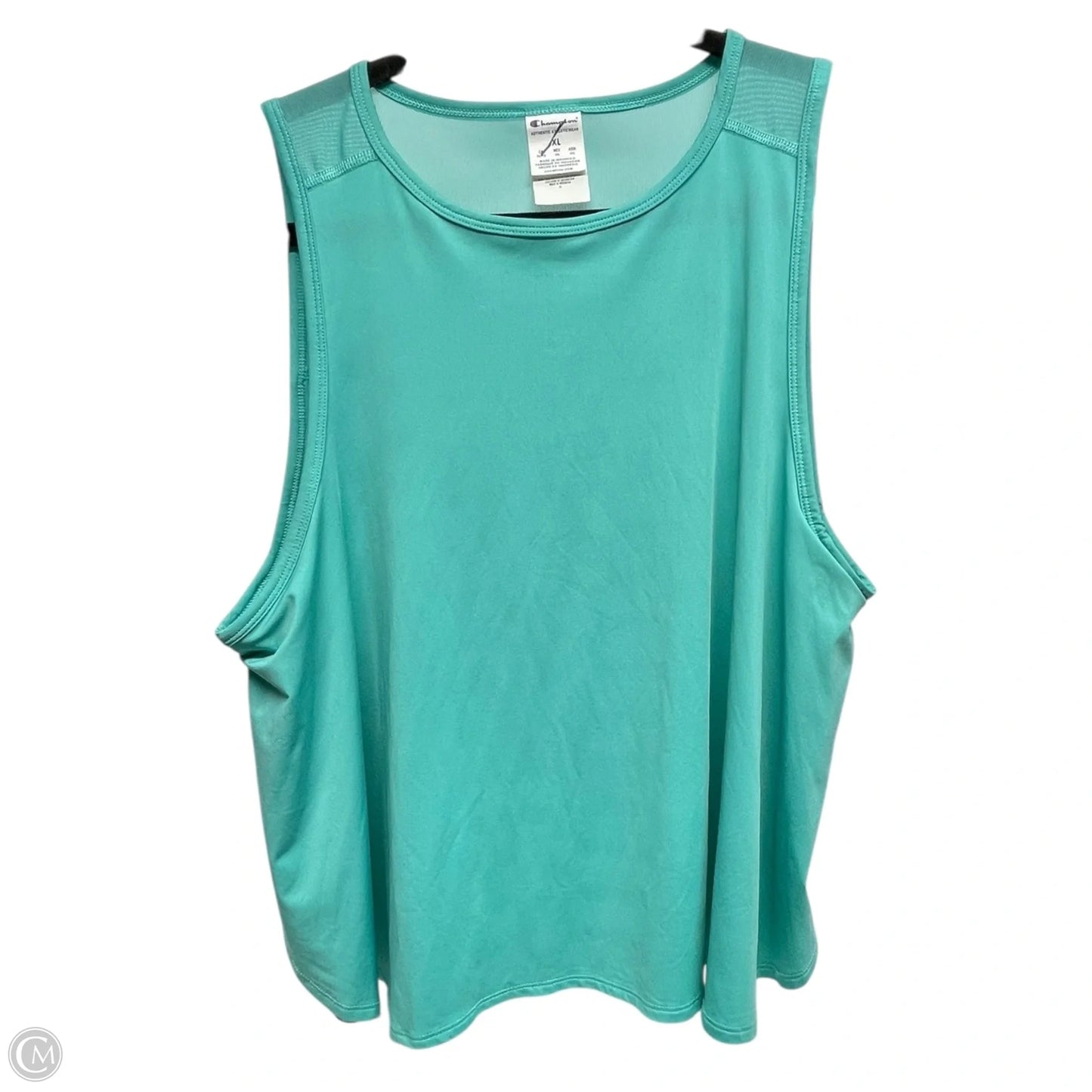 Athletic Tank Top By Champion In Blue, Size: Xl