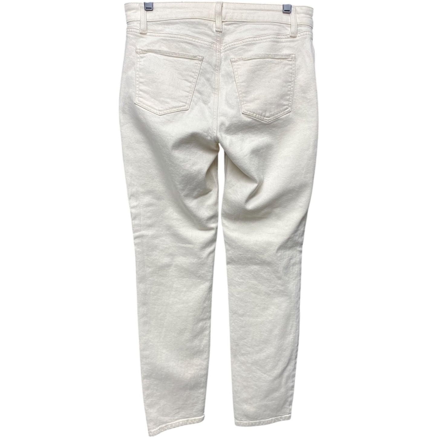 Jeans Skinny By Talbots In Cream, Size: 4