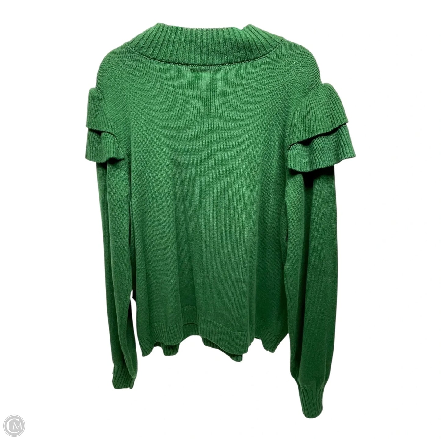 Sweater By Eloquii In Green, Size: 3x