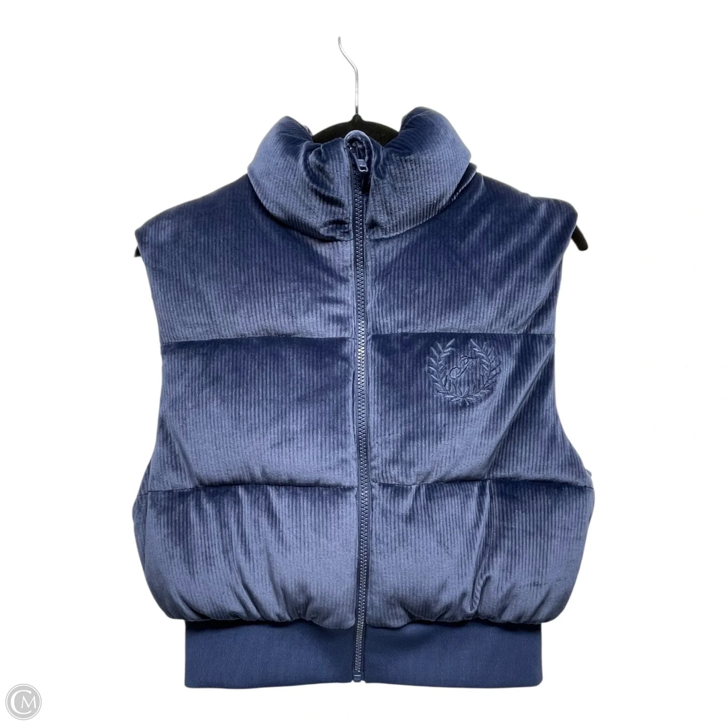 Vest Puffer & Quilted By Pink In Navy, Size: S