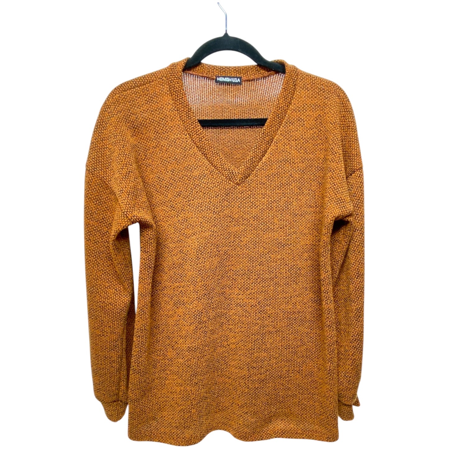 Sweater By Heimish Usa In Orange, Size: M