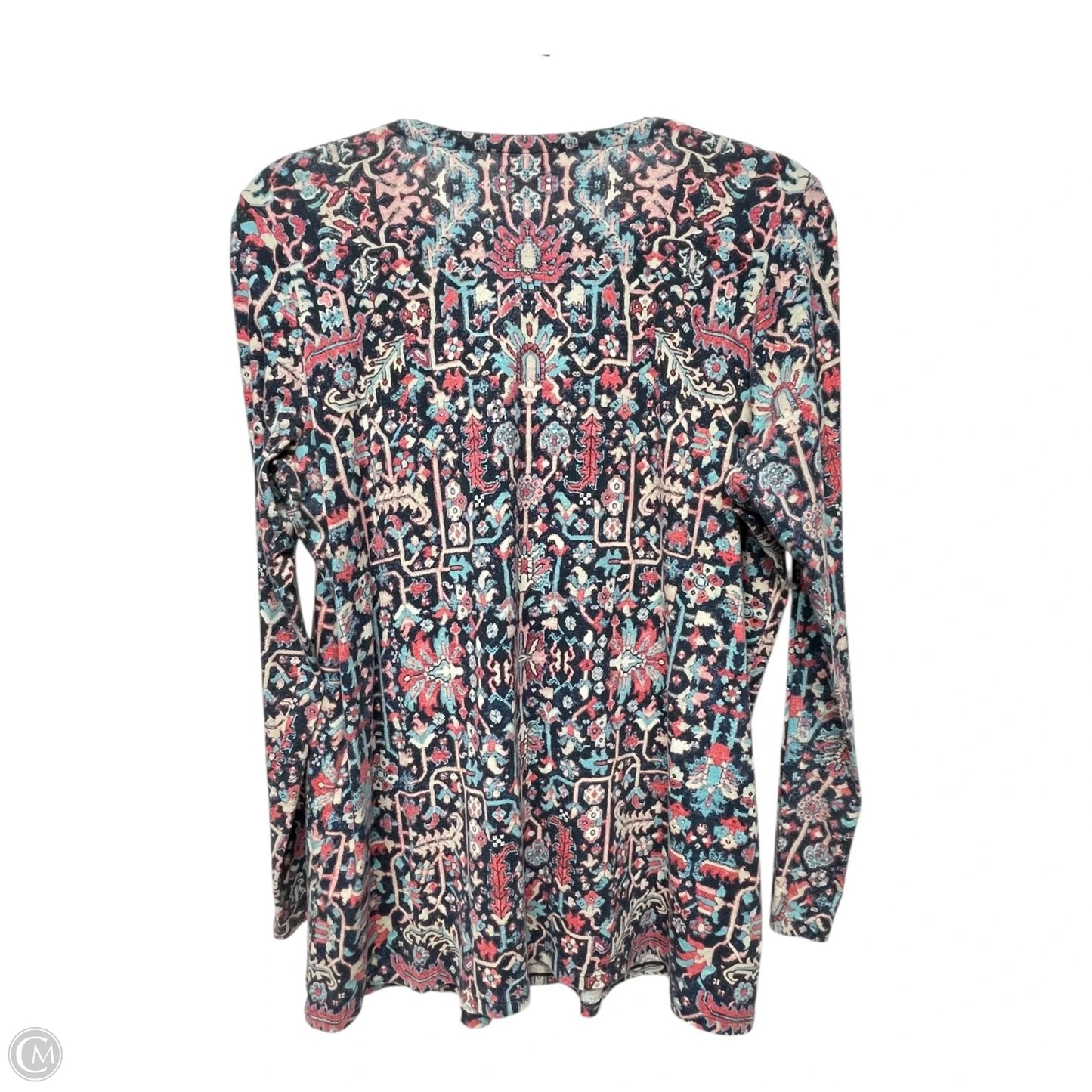 Top Long Sleeve By J. Jill In Multi-colored, Size: M