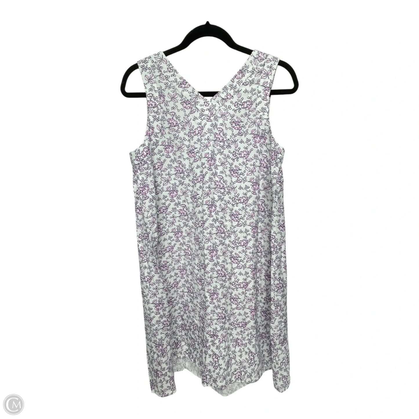 Dress Casual Short By Loft In Floral Print, Size: Xs