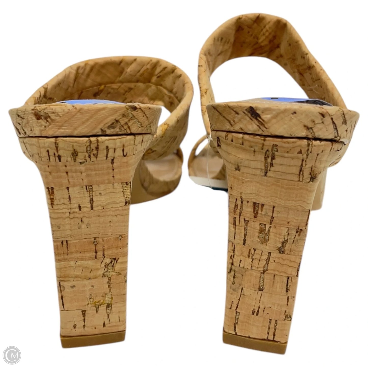 Sandals Heels Block By Dolce Vita In Tan, Size: 7.5