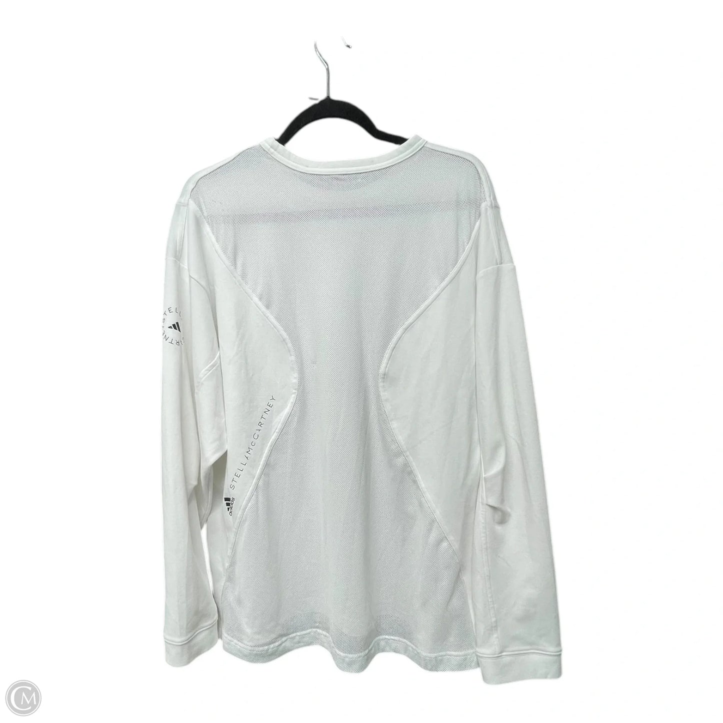 Athletic Sweatshirt Crewneck By Adidas/Stella McCartney In White, Size: L