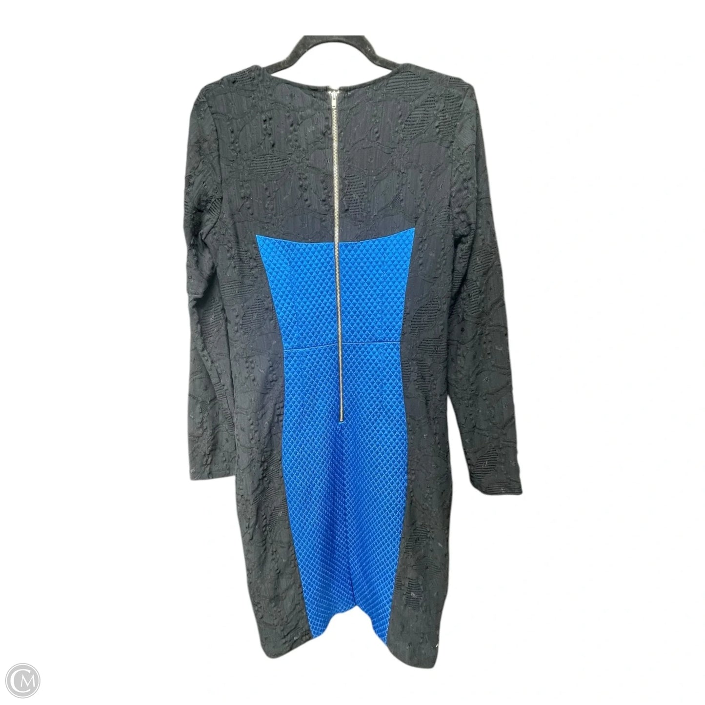 Dress Party Short By Tracy Reese In Black & Blue, Size: 12