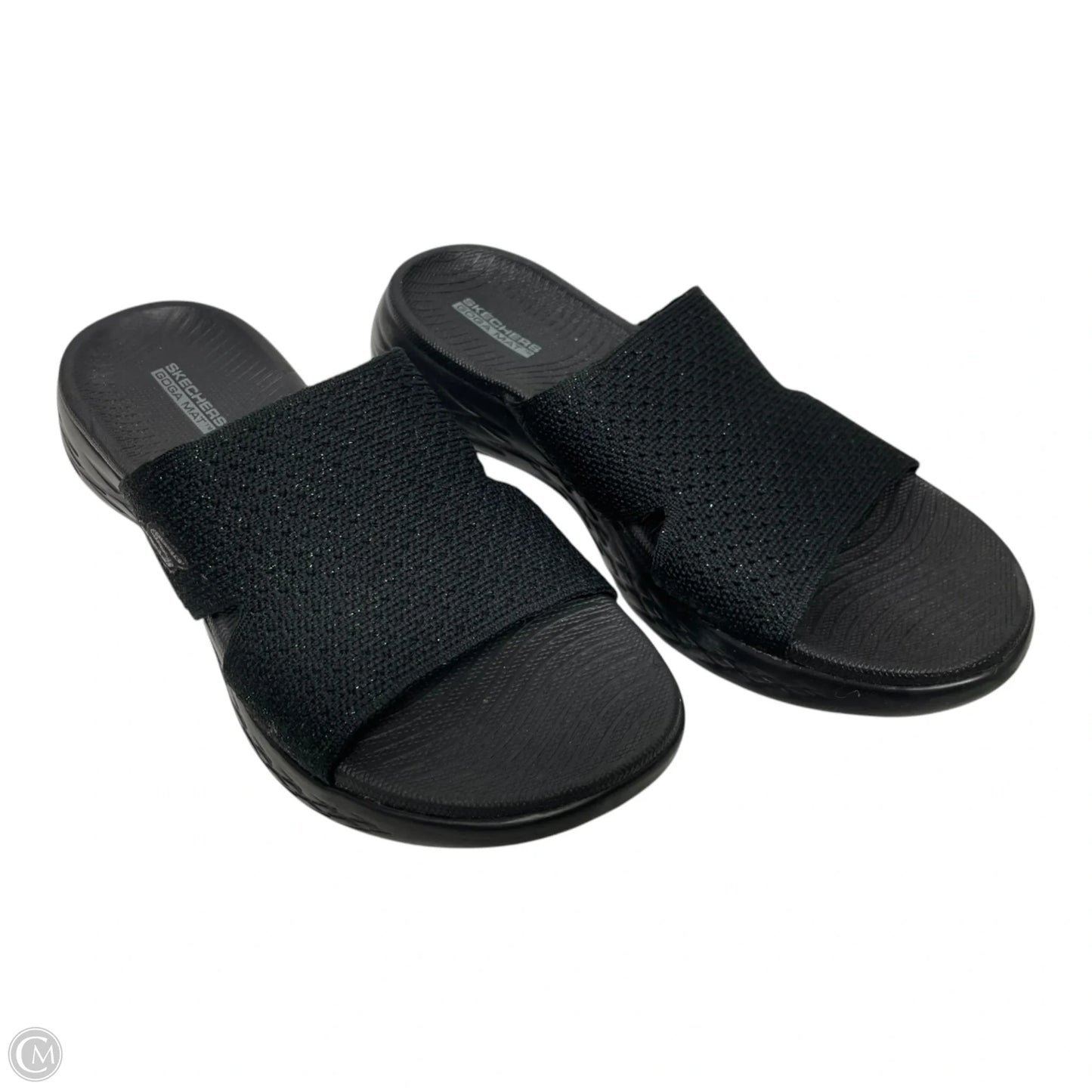 Sandals Flats By Skechers In Black, Size: 7
