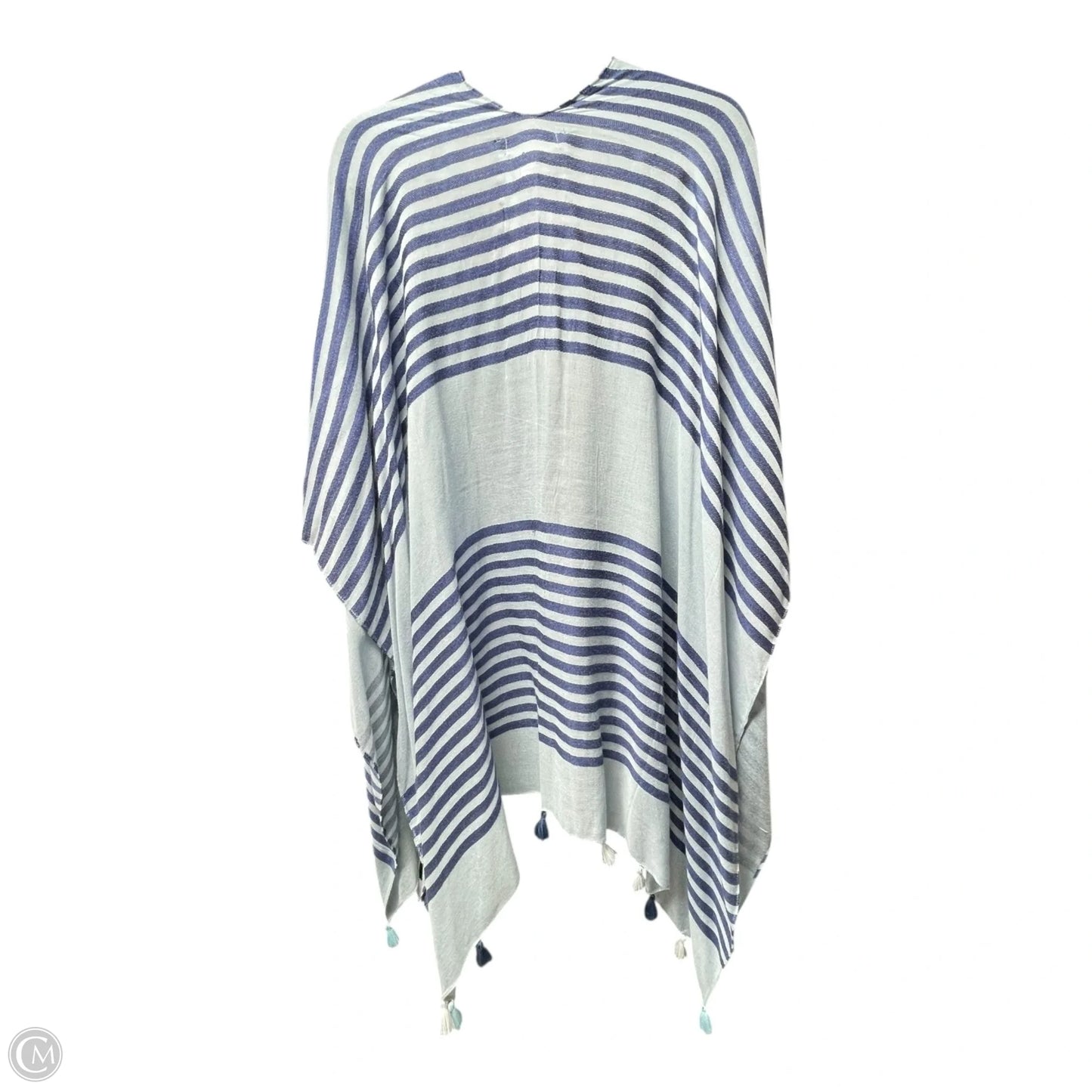 Shawl By ACCESSORY ST In Blue, Size: S