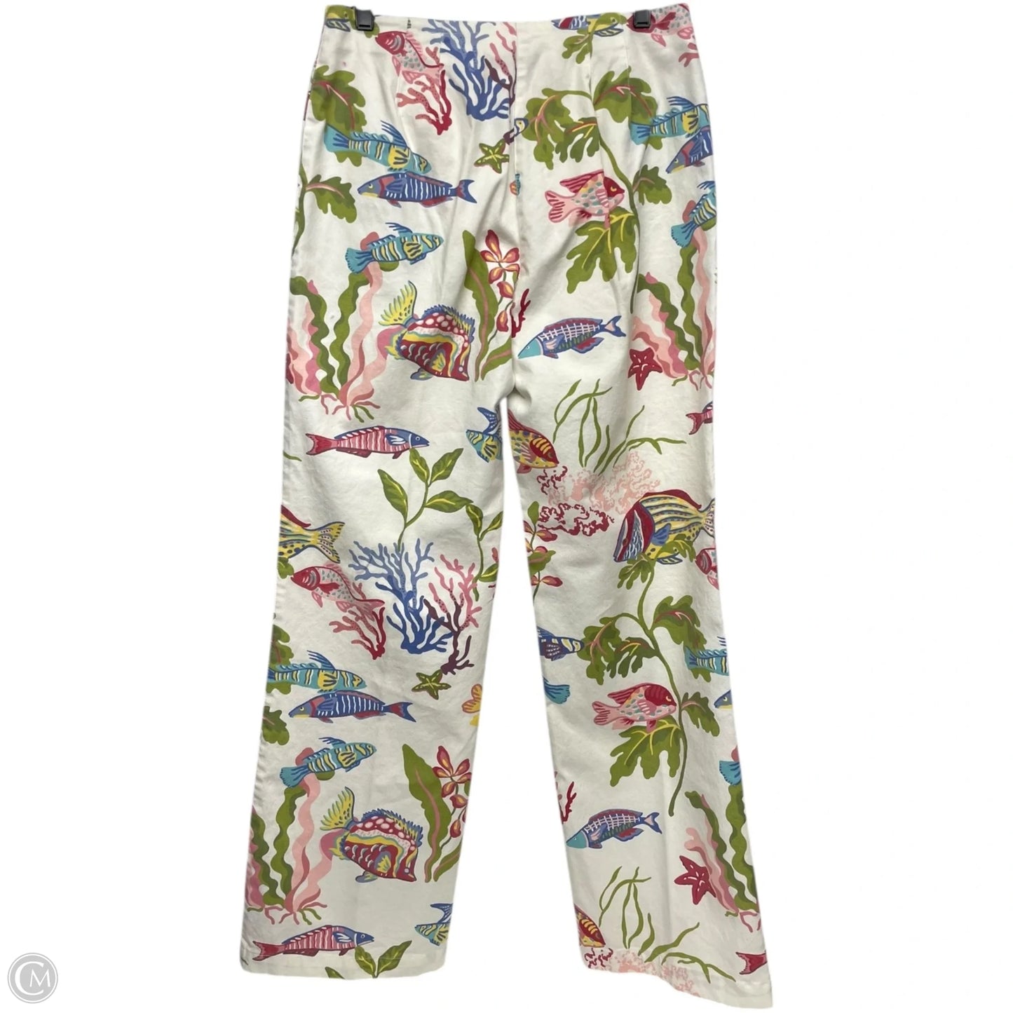 Pants Wide Leg By Talbots In Animal Print, Size: 8