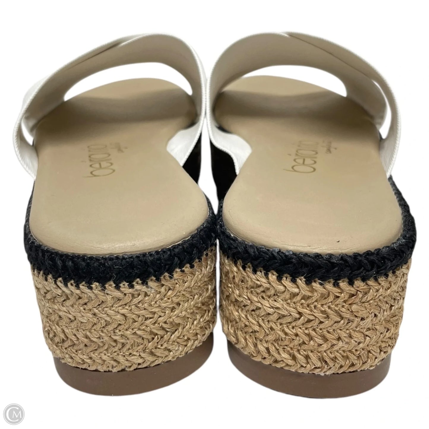 Sandals Heels Platform By Beira Rio In White, Size: 8