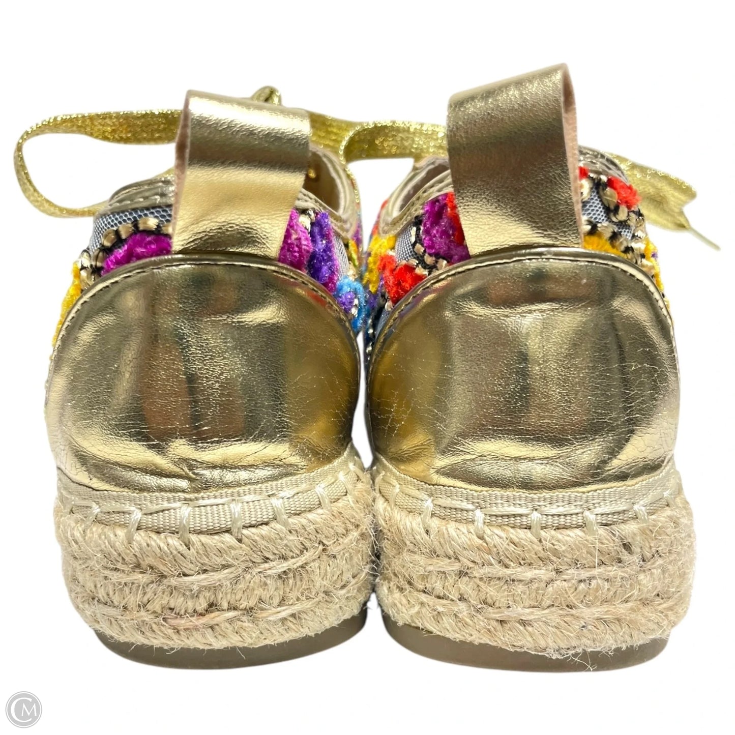 Shoes Sneakers By Clothes Mentor In Rainbow Print, Size: 8