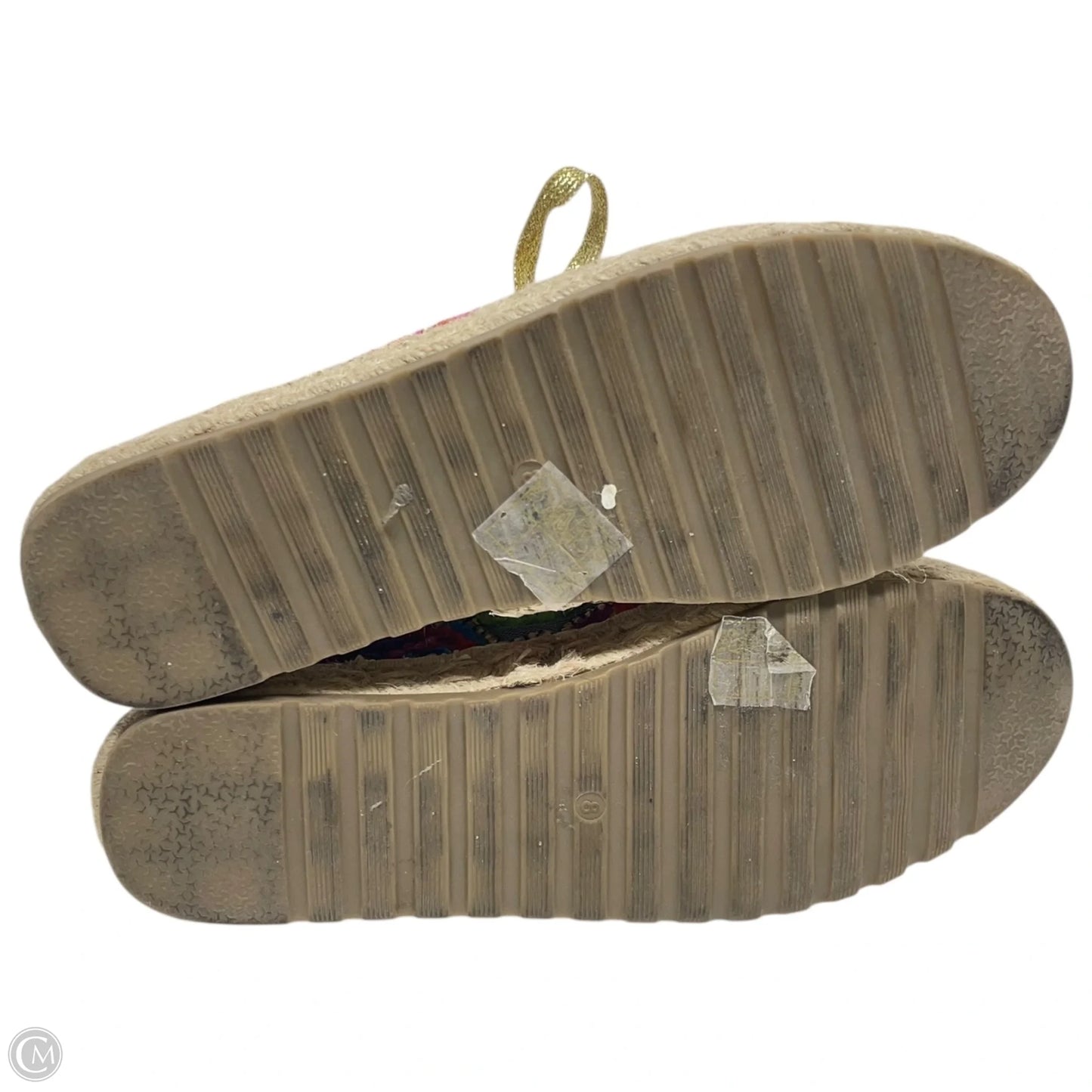 Shoes Sneakers By Clothes Mentor In Rainbow Print, Size: 8