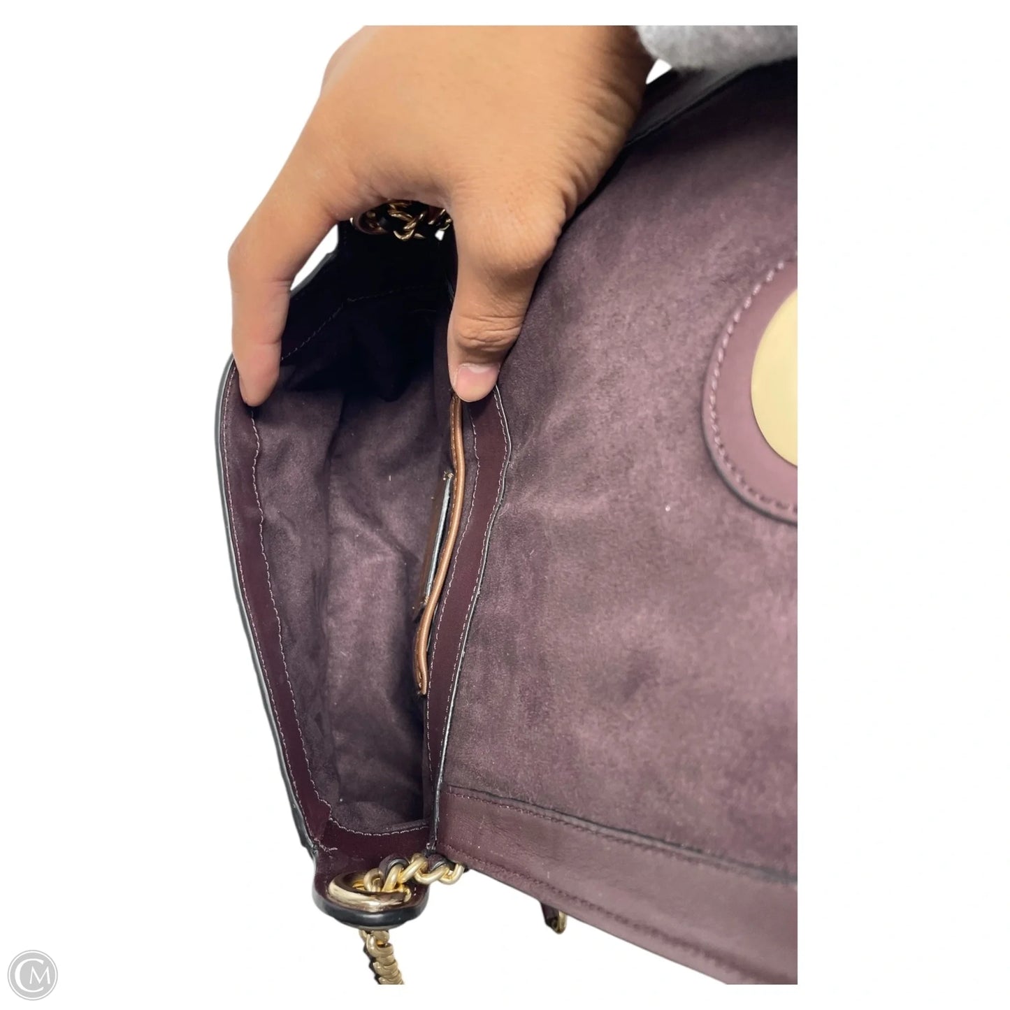 Crossbody Designer By Coach, Size: Medium