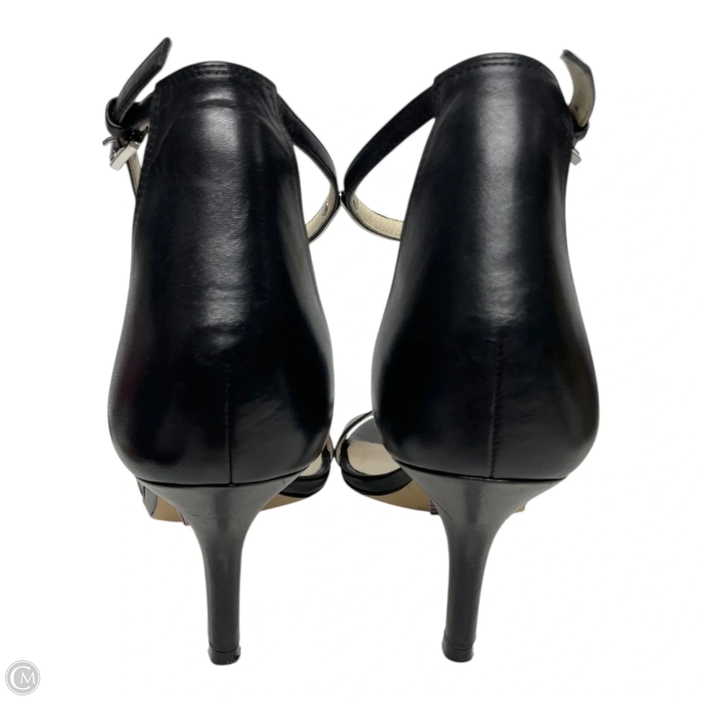 Sandals Heels Stiletto By Michael By Michael Kors In Black, Size: 9