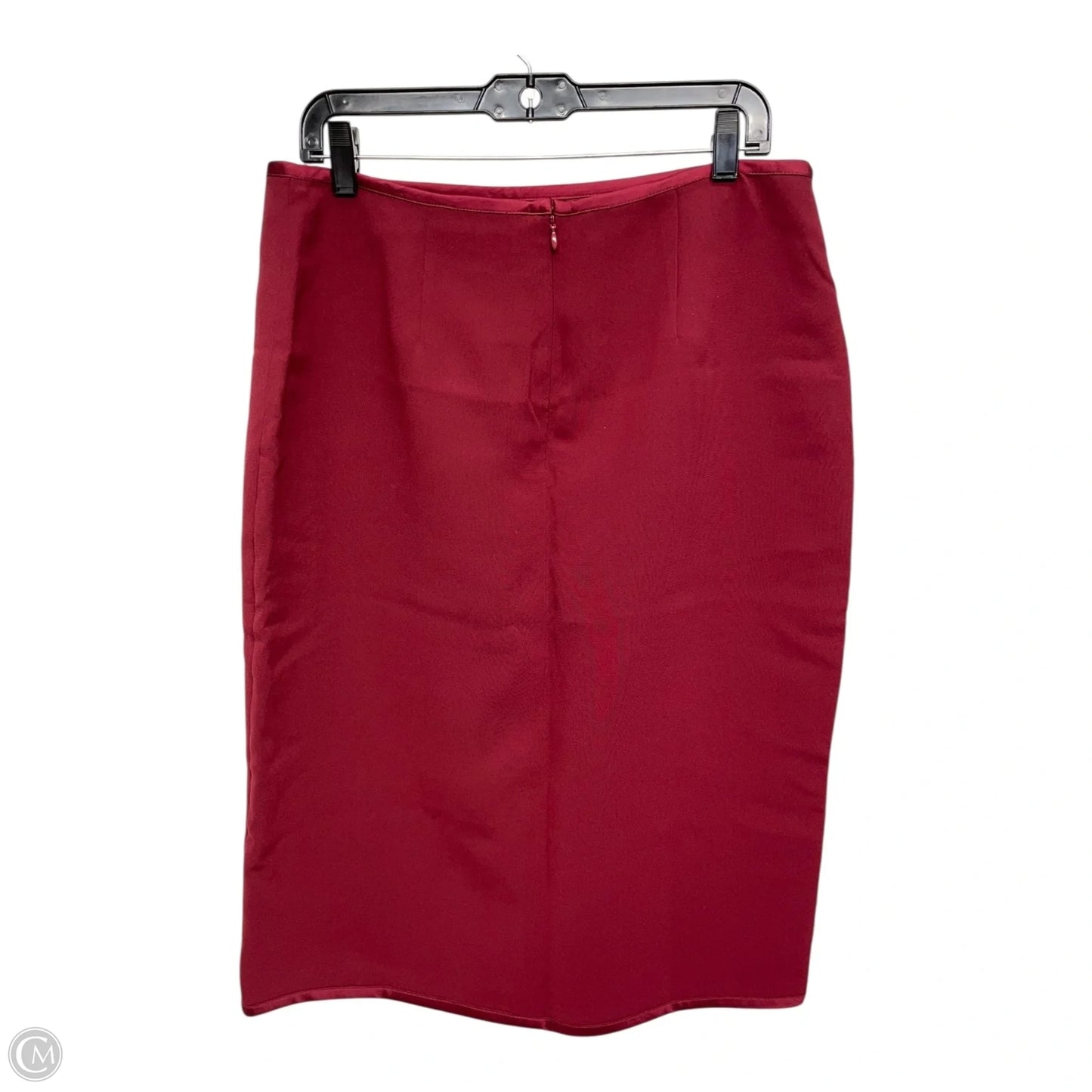 Skirt Midi By Ann Taylor In Red, Size: 12