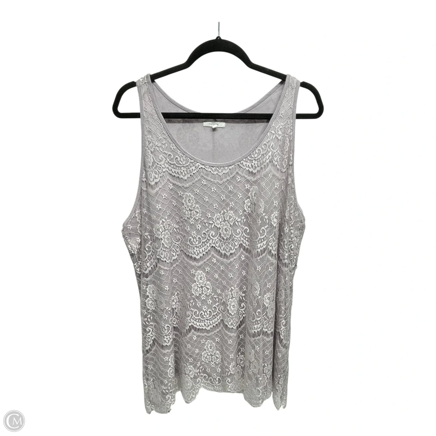 Top Sleeveless By Maurices In Mauve, Size: Xl