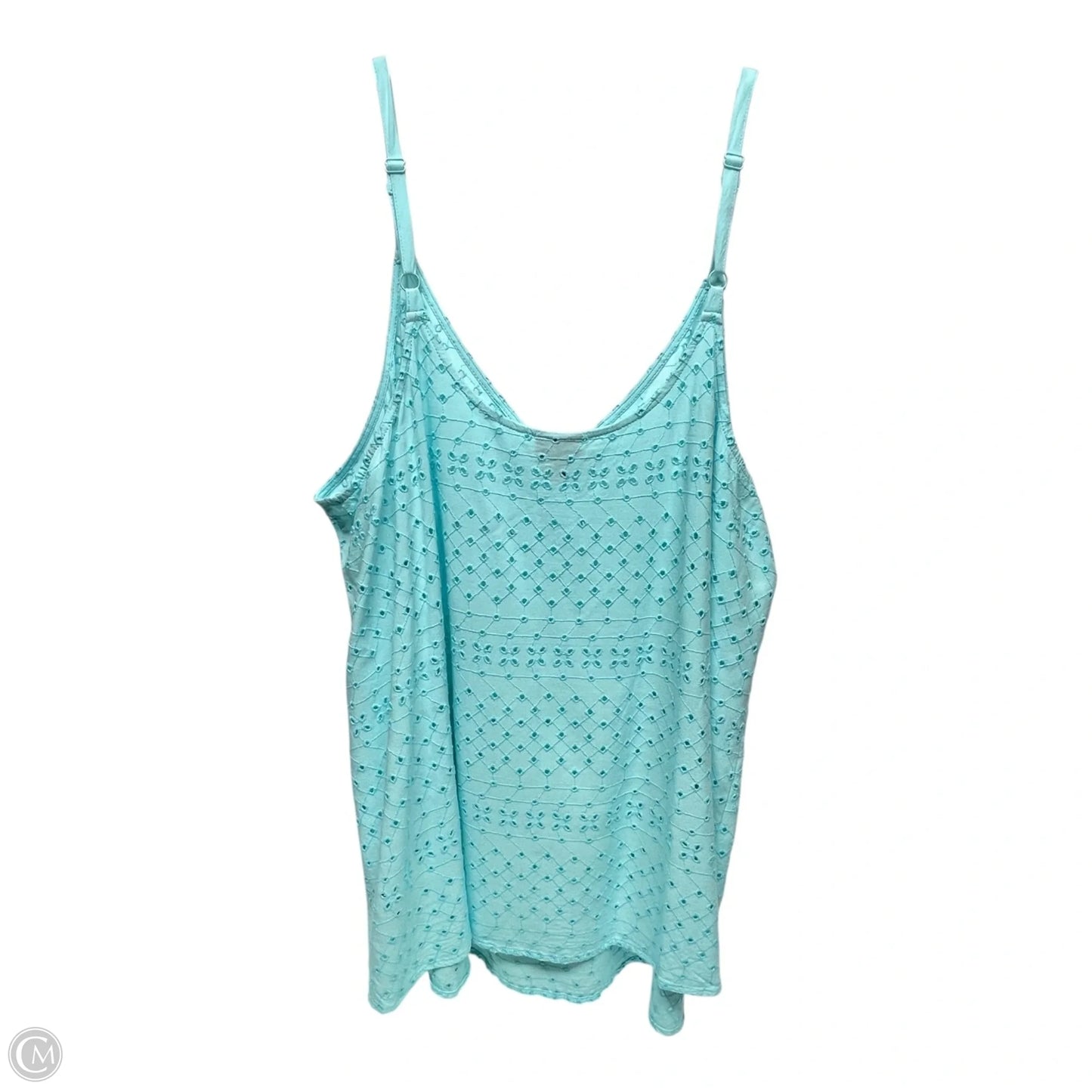 Top Cami By Torrid In Aqua, Size: 2x