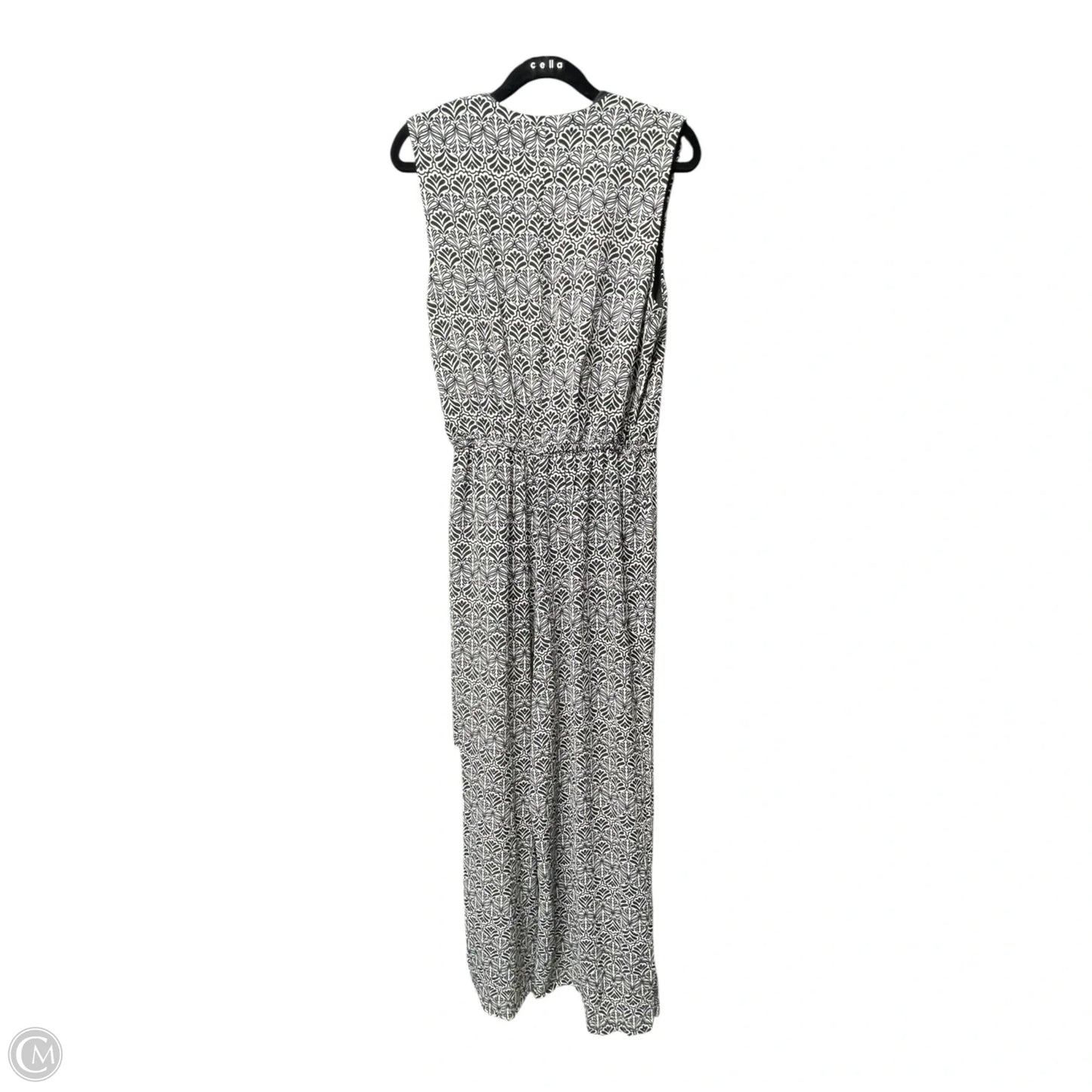 Jumpsuit By London Times In Black & Cream, Size: 6
