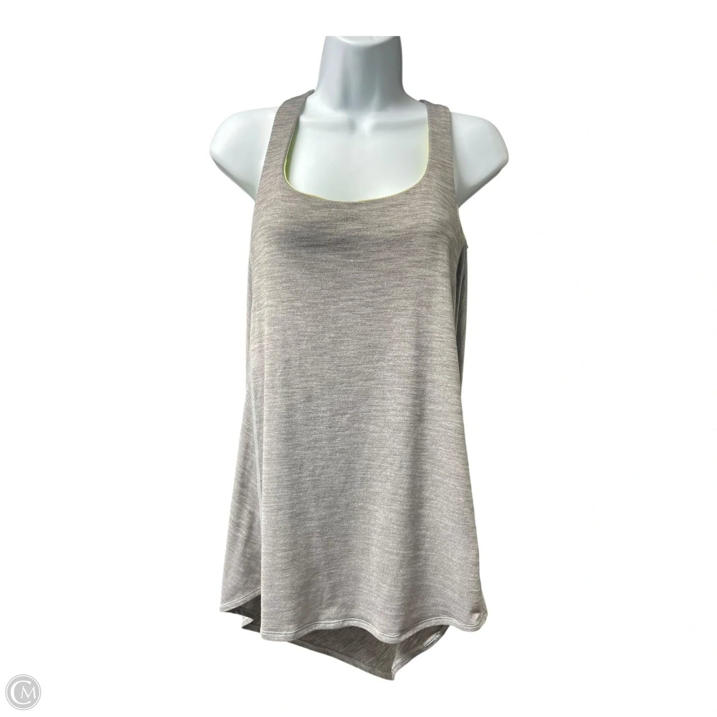 Athletic Tank Top By Lululemon In Grey, Size: 6