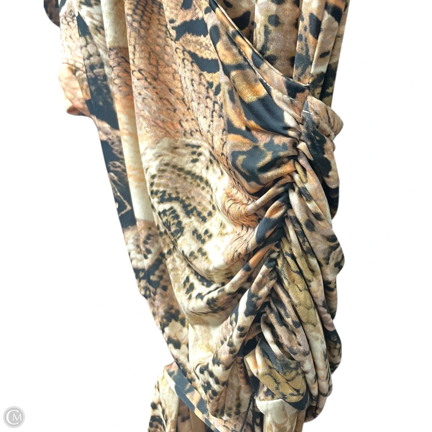 Dress Casual Maxi By Bebe In Snakeskin Print, Size: S