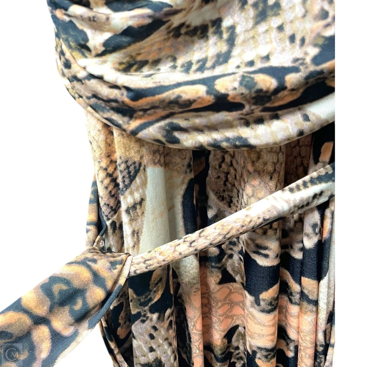 Dress Casual Maxi By Bebe In Snakeskin Print, Size: S