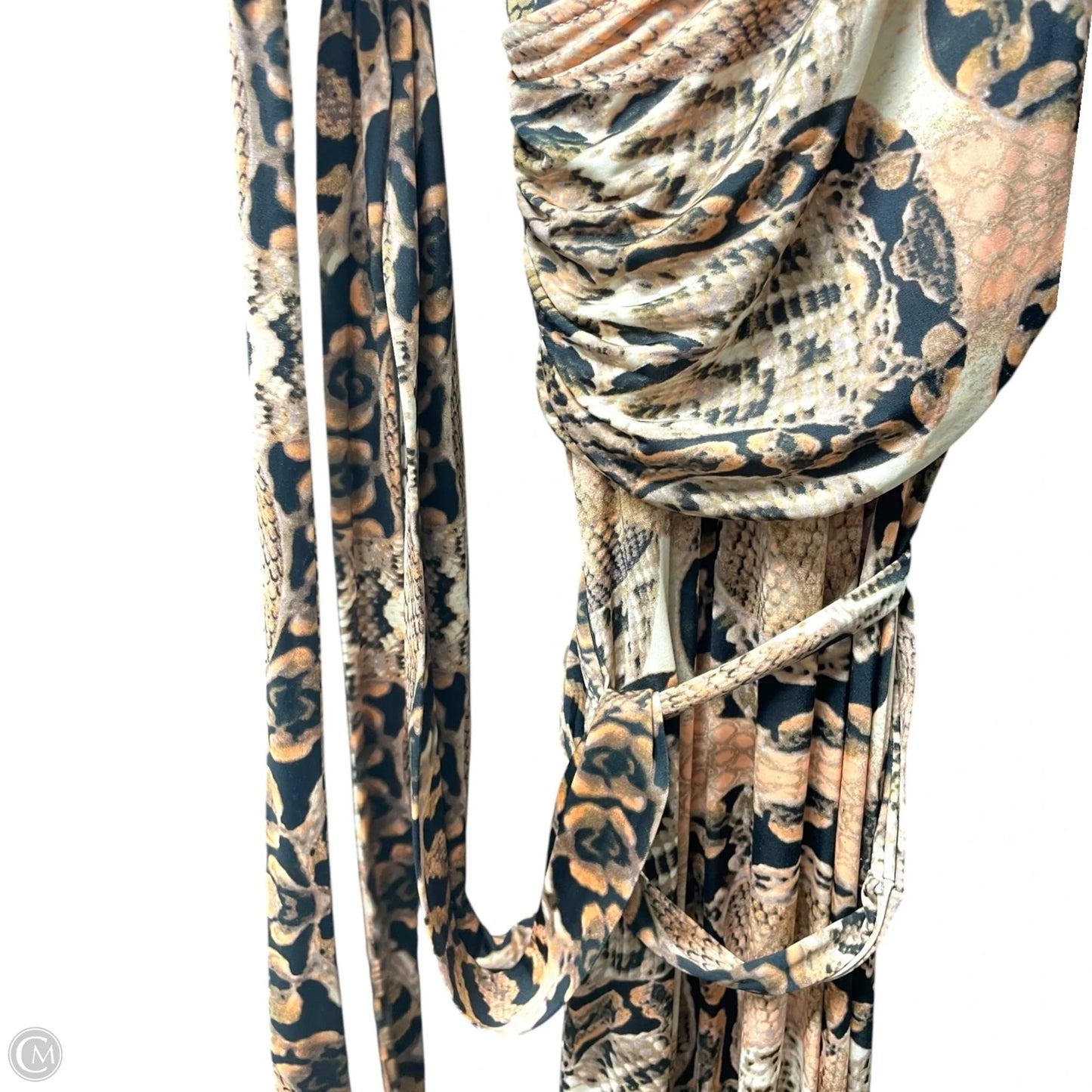 Dress Casual Maxi By Bebe In Snakeskin Print, Size: S