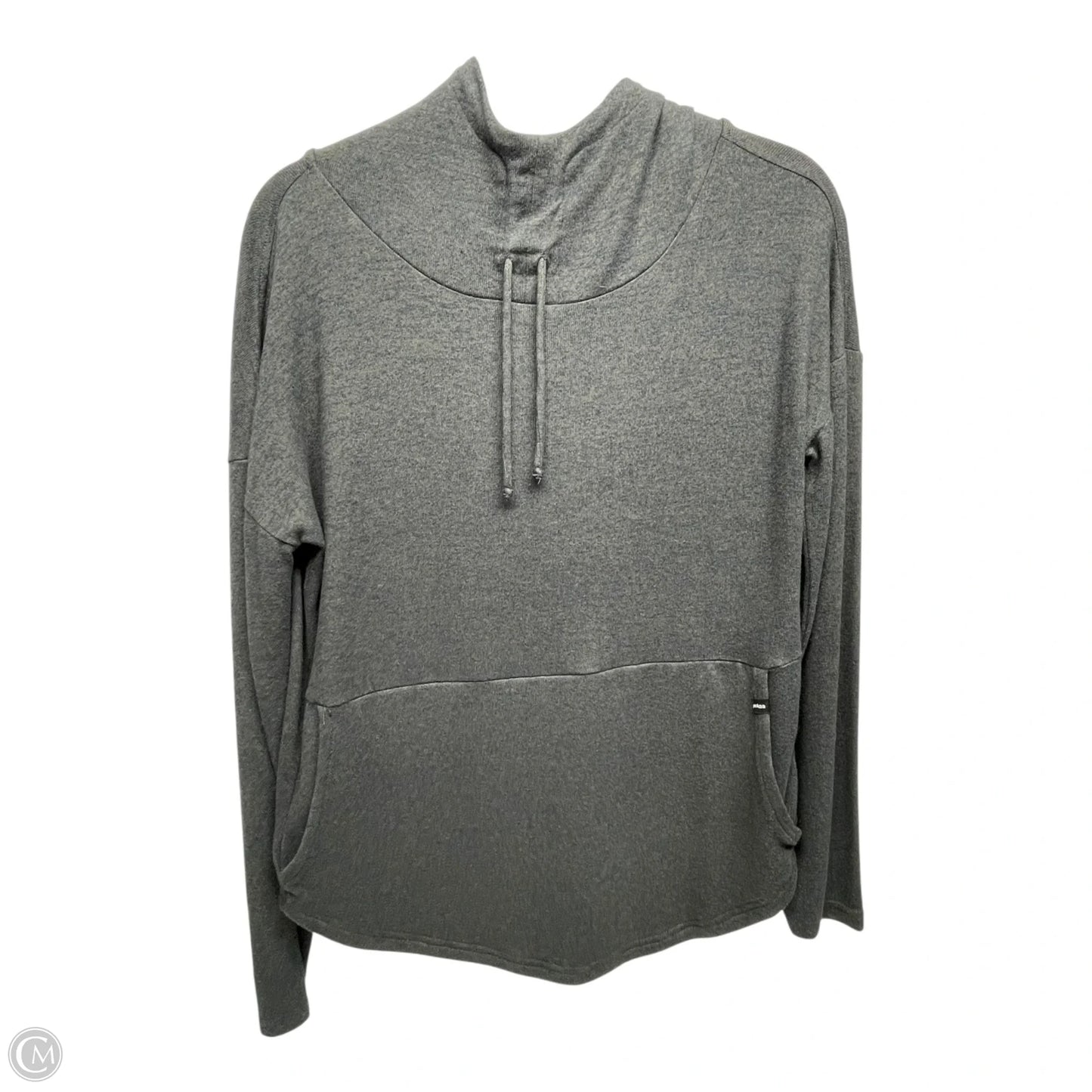 Sweatshirt Hoodie By Prana In Grey, Size: S