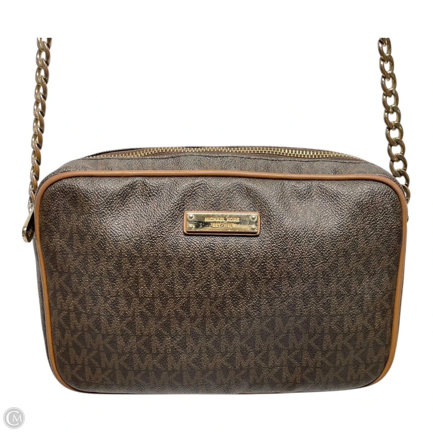 Crossbody Designer By Michael Kors, Size: Medium
