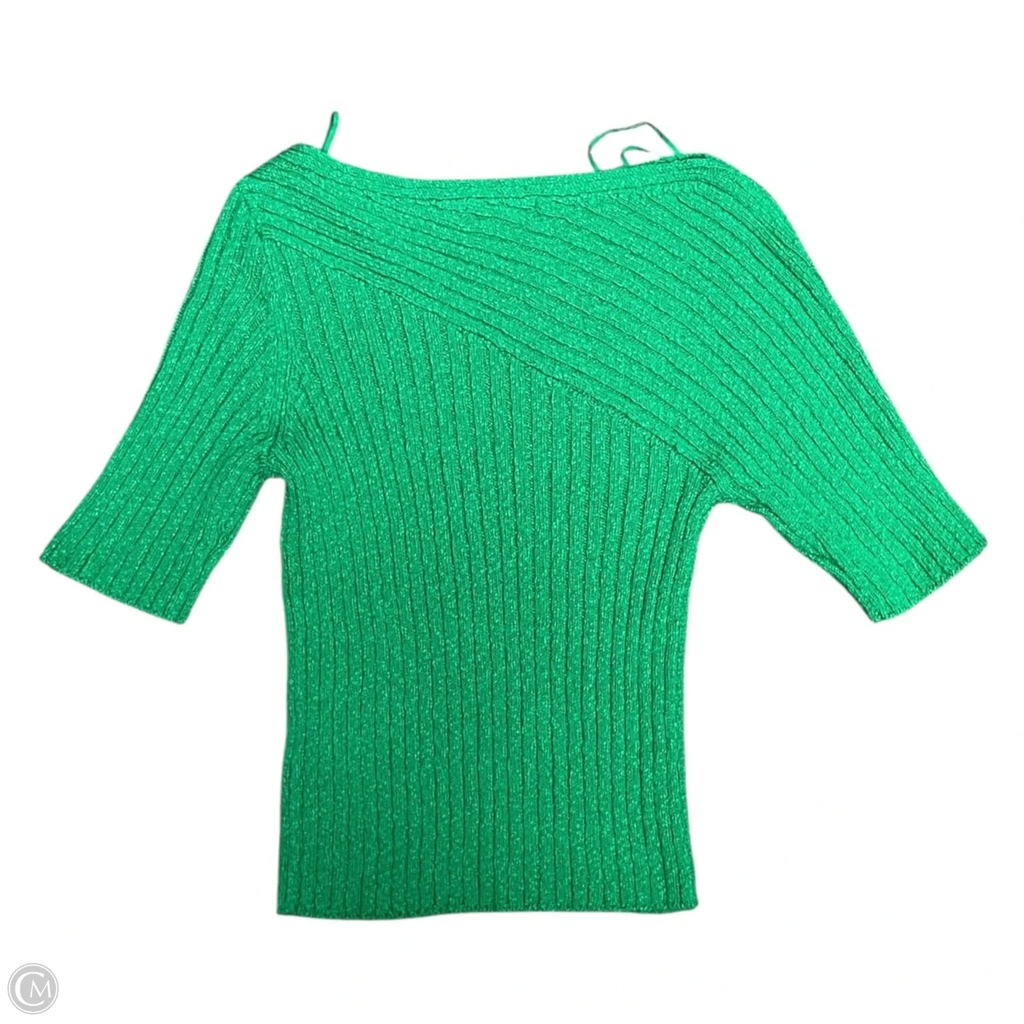 Sweater Short Sleeve By Maeve In Green, Size: S