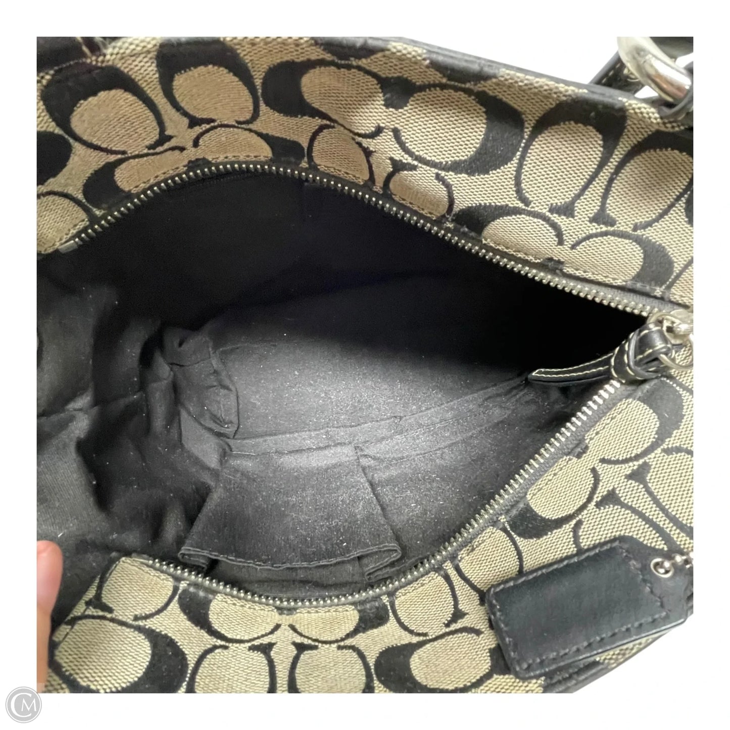 Handbag Designer By Coach, Size: Medium