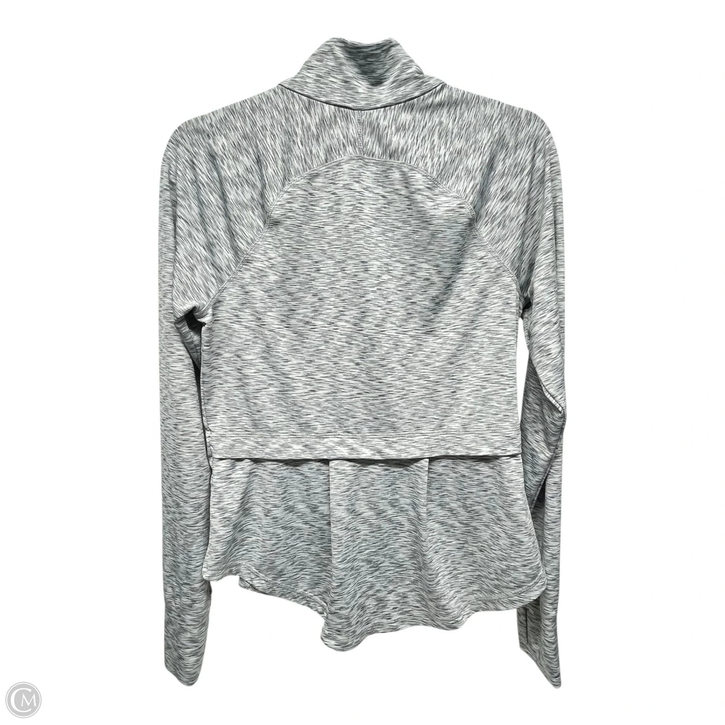 Athletic Jacket By Fila In Grey, Size: M
