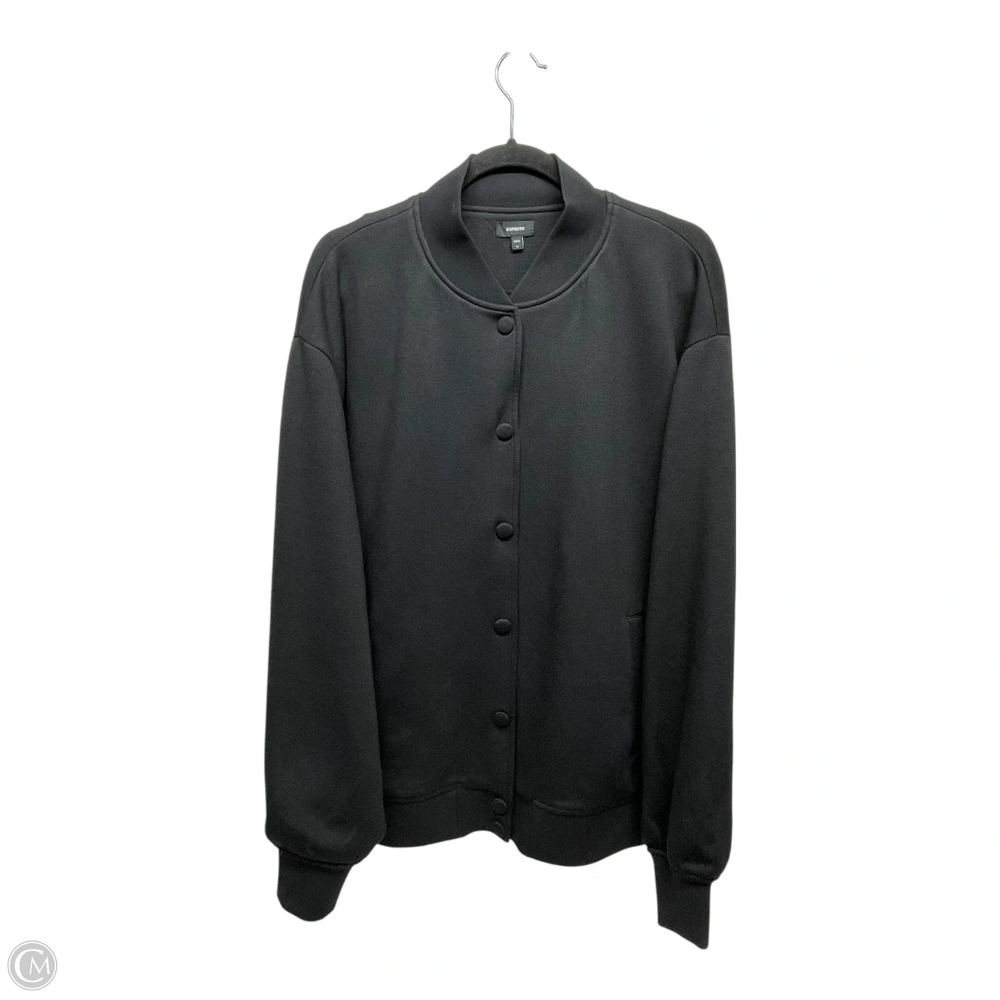 Jacket Other By Express In Black, Size: Xl
