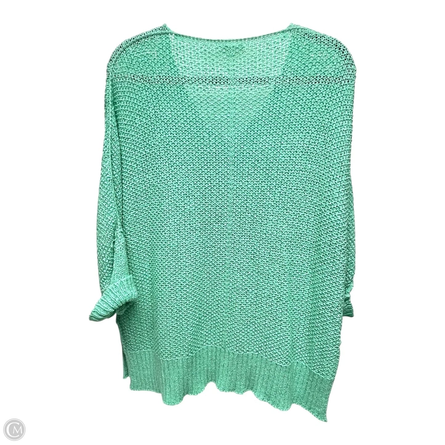 Sweater By Ee Some In Aqua, Size: S