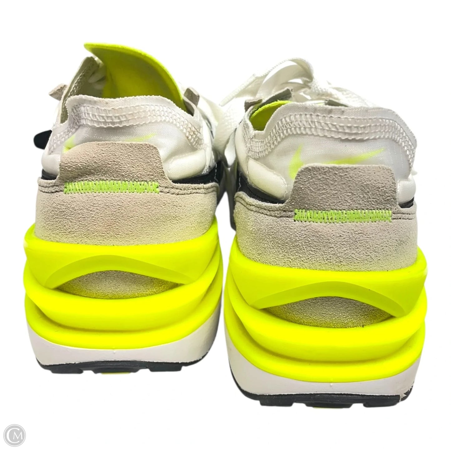Shoes Sneakers By Nike In Green & Tan, Size: 10