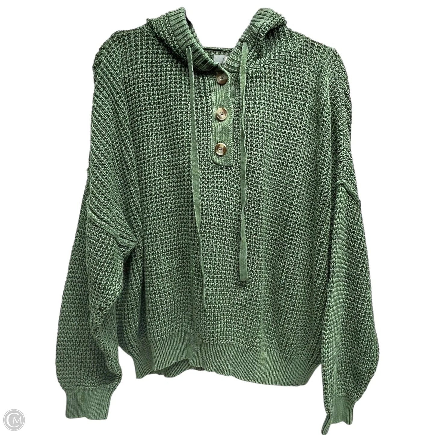 Sweater By Natural Reflections In Green, Size: Xl