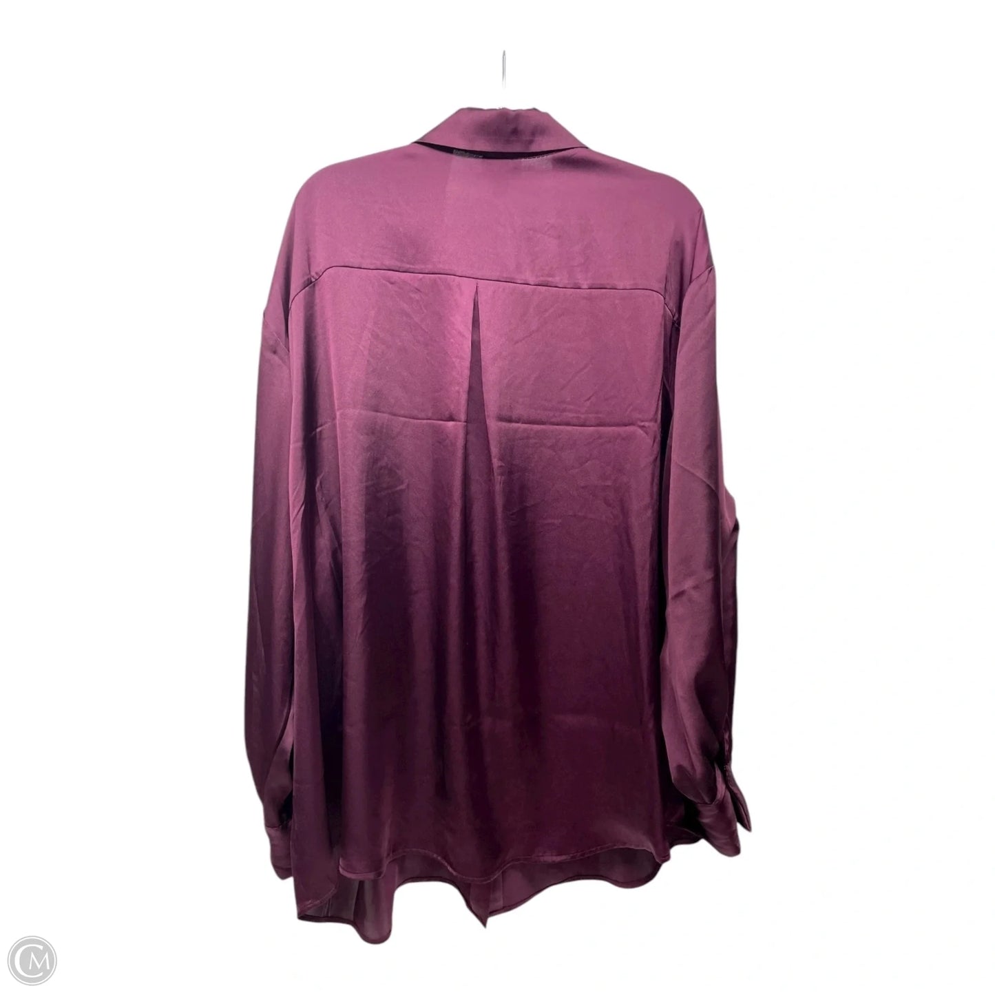 Top Long Sleeve By Torrid In Purple, Size: 3x