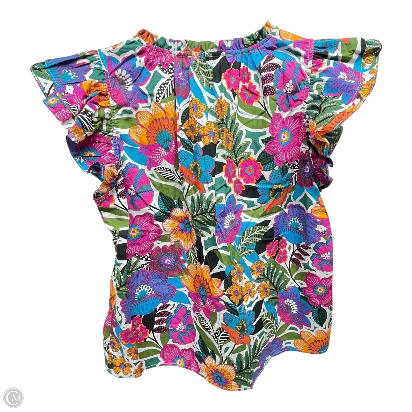 Top Short Sleeve By Sugar Lips In Multi-colored, Size: S