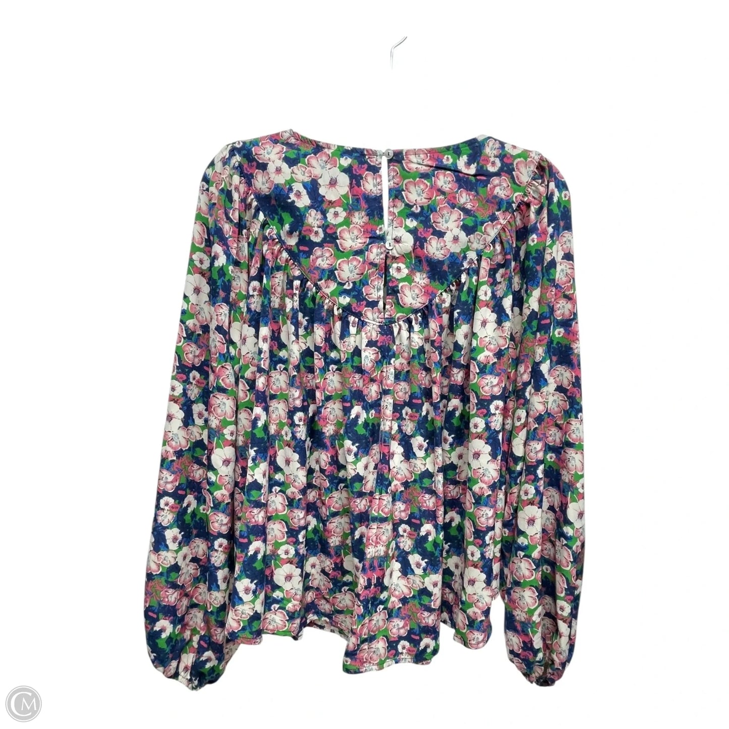 Top Long Sleeve By Entro In Floral Print, Size: S