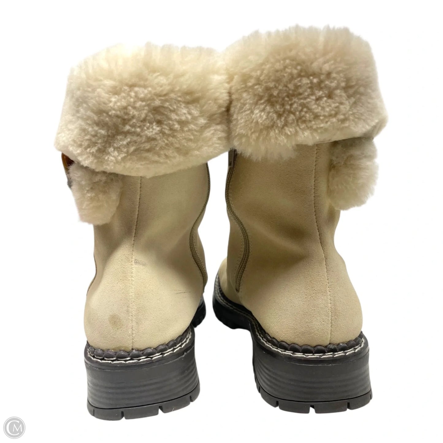 Boots Snow By Coldwater Creek In Cream, Size: 7