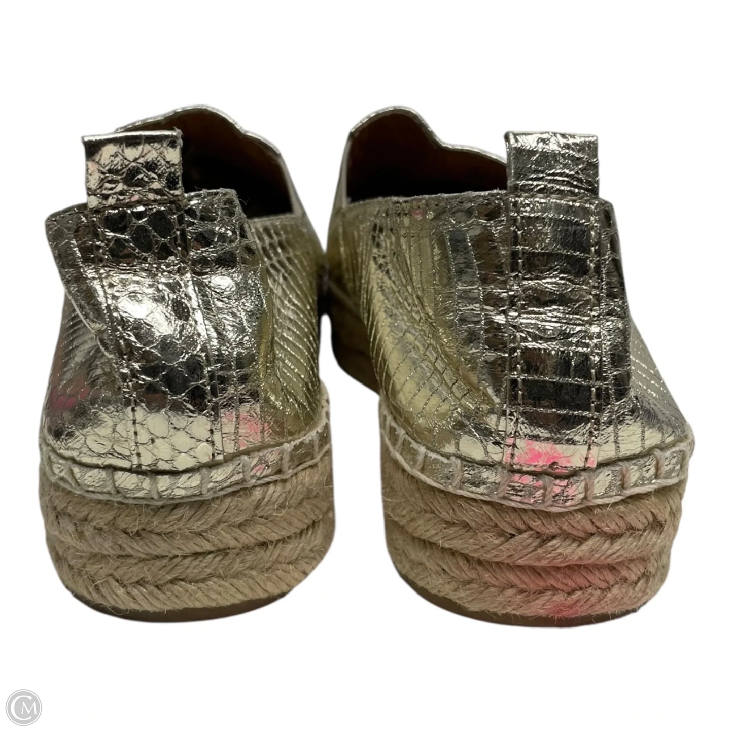 Shoes Flats By Steve Madden In Gold, Size: 7