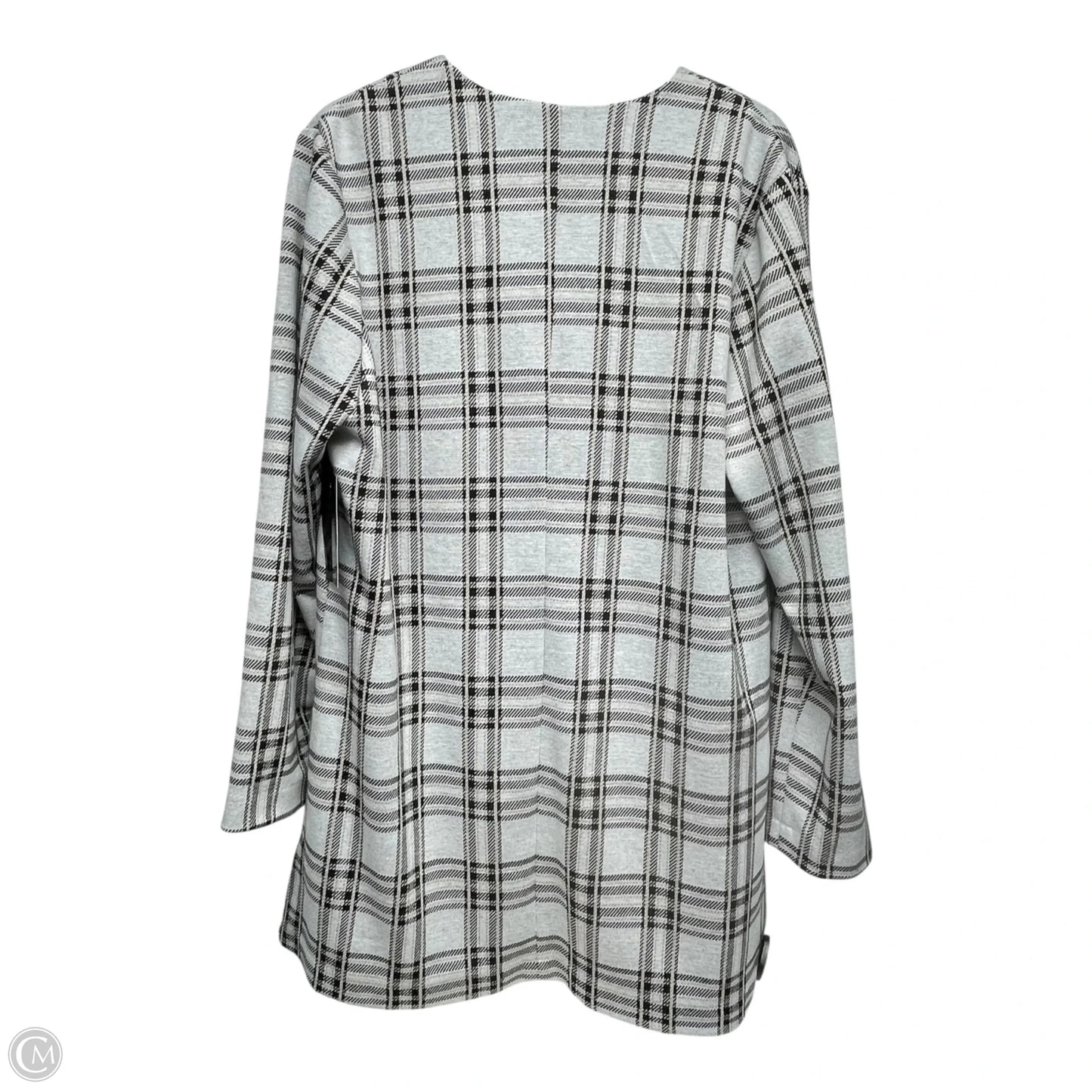 Cardigan By Bagatelle In Black & Grey, Size: Xl