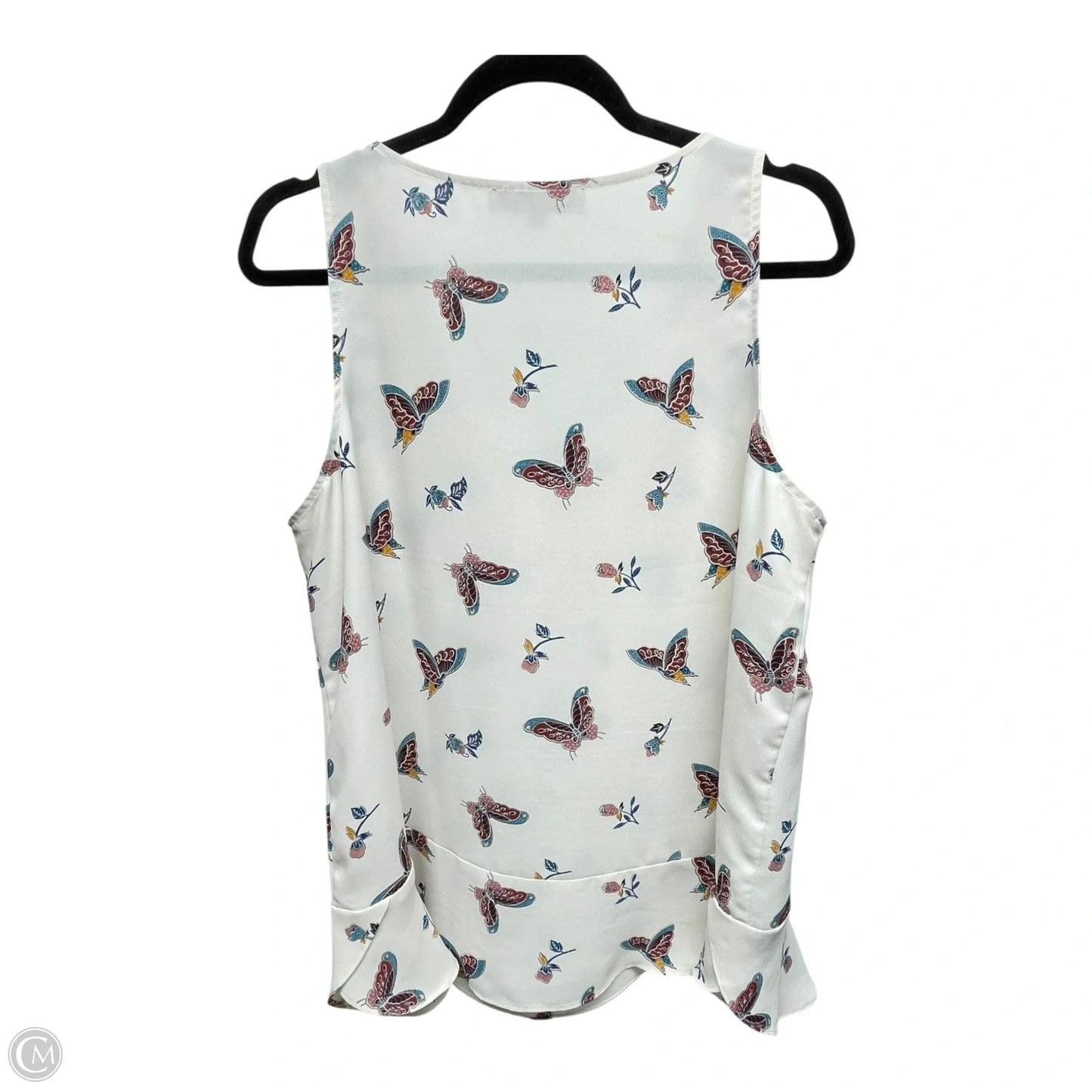 Top Sleeveless By Loft In Multi-colored, Size: L