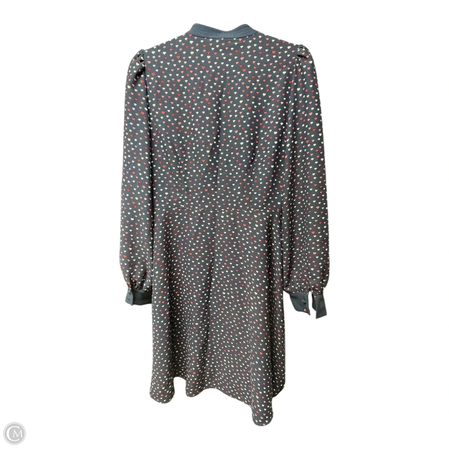 Dress Designer By Kate Spade In Green & Purple, Size: Xl