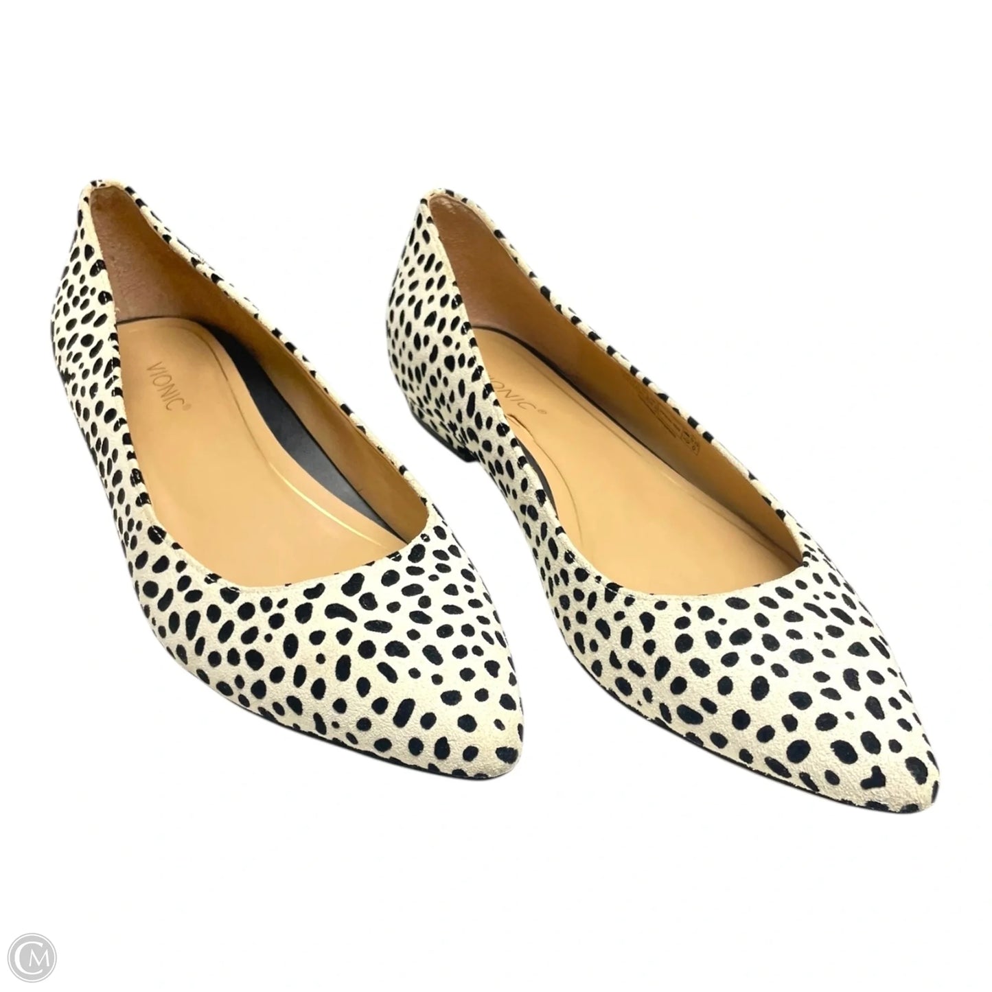 Shoes Heels Block By Vionic In Black & White, Size: 9.5