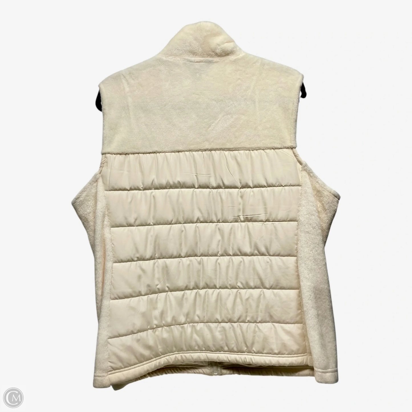 Vest Puffer & Quilted By Fila In Cream, Size: 2x
