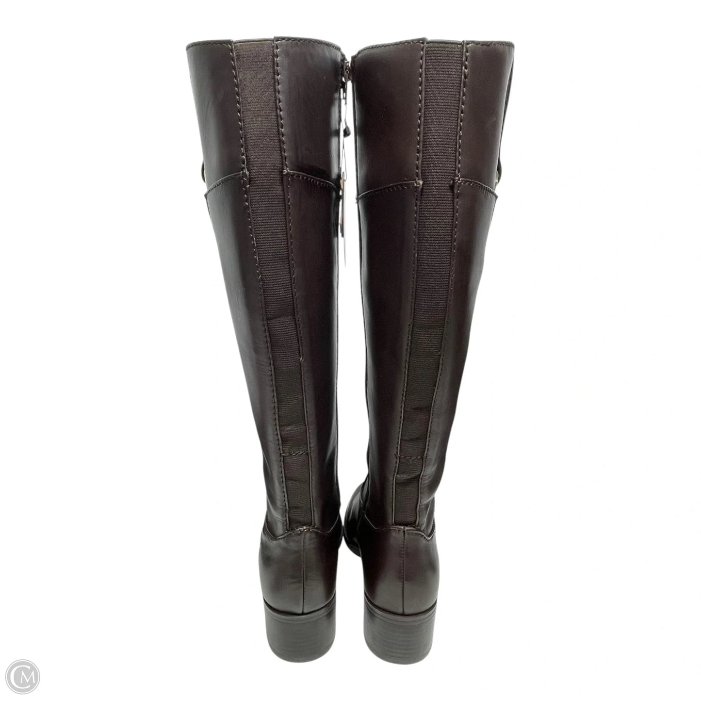 Boots Leather By Alfani In Brown, Size: 7